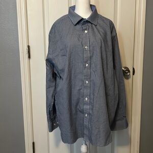 Nautica dress shirt size XXL neck size 18-18 1/2.  34/35